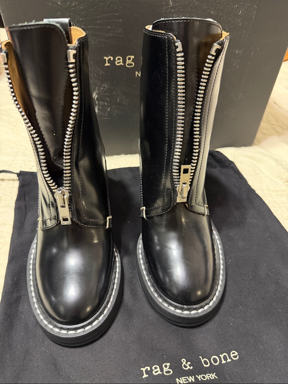 Rag & Bone Shelby leather ankle boots - Picture 4 of 12